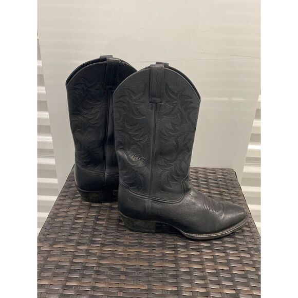 Men’s Ariat heritage western cowboy boots size 10 - Picture 1 of 8